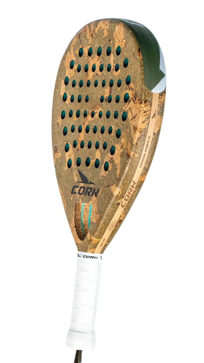 Cork Padel Racket - Supreme Hybrid IV