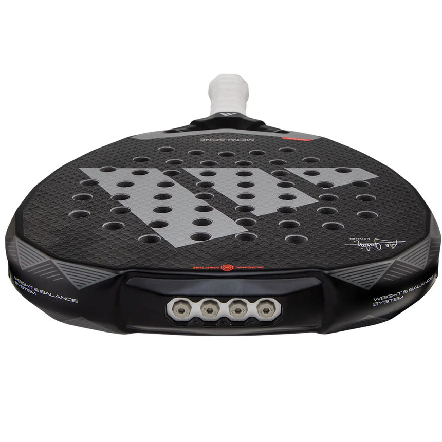 Adidas Metabone 3.4 2025 Padel Racket by Ale Galan from the Top View of the Racket
