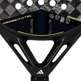 A image of adidas cross it ctrl 3.4 2025 padel racket with the view of the heart. 