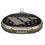 A image of adidas padel racket metalbone ctrl 3.4 2025 top view with a view of the adjustable weight. 