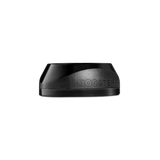 A black VOLT BOOSTER seat by Volt features a sleek, modern design on a white background, with BOOSTER embossed on the side, echoing the style and functionality of a Supercharger Smash Cap.